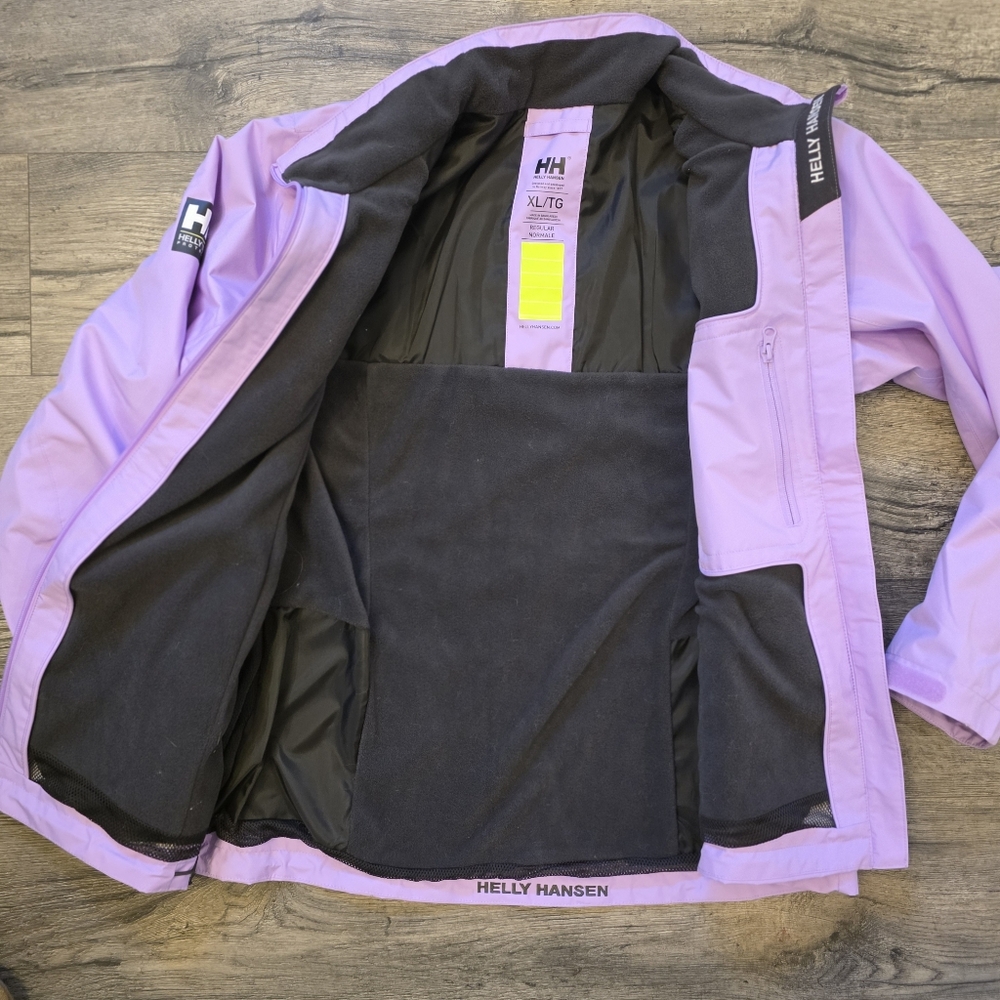 Helly Hansen Crew Midlayer Jacket Lavender NWT - image 6